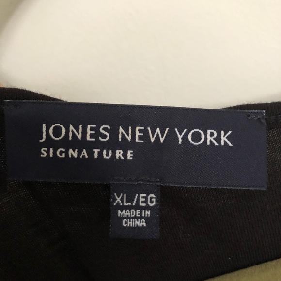 Jones New York Signature XL Sequin Blouse - Picture 4 of 6